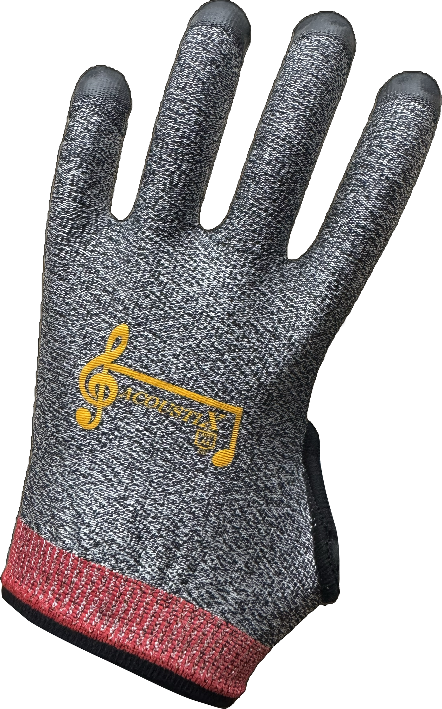 Coated Guitar Glove - Black