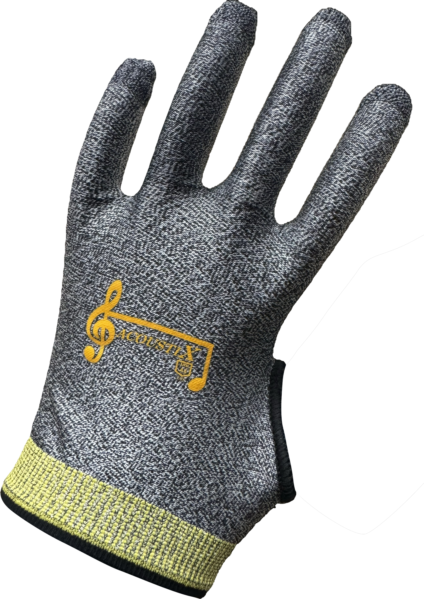 Non Coated Guitar Glove - Black