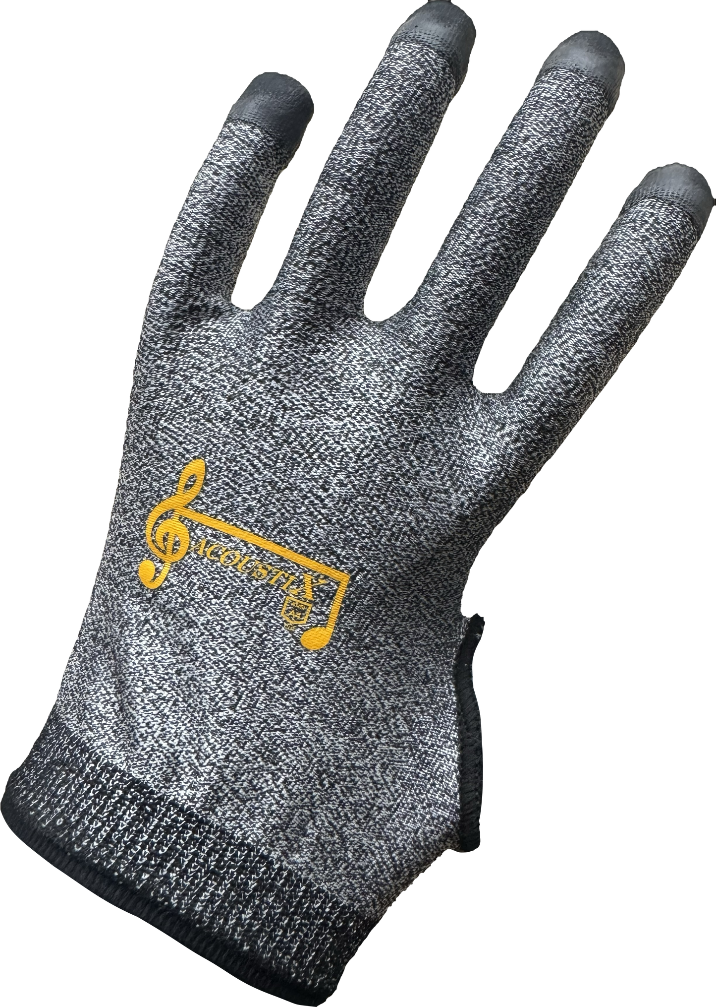 Coated Guitar Glove - Black
