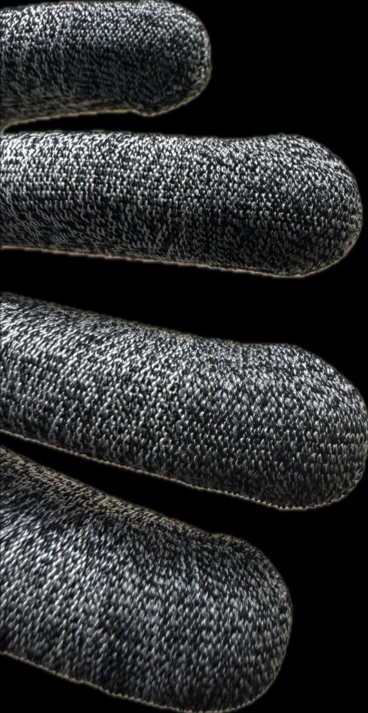 Non Coated Guitar Glove - Black