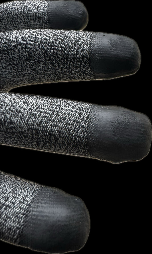 Coated Guitar Glove - Black