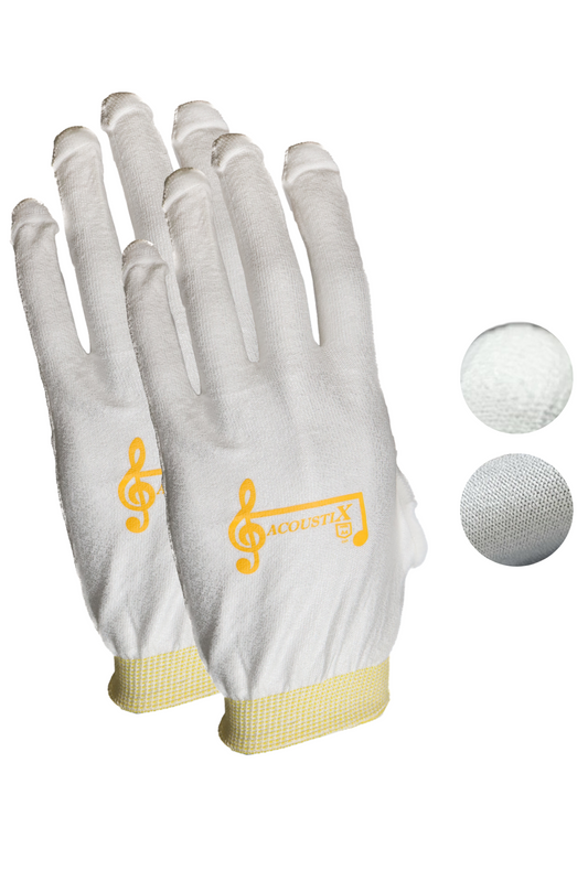 AcoustiX Glove Combo Pack - White