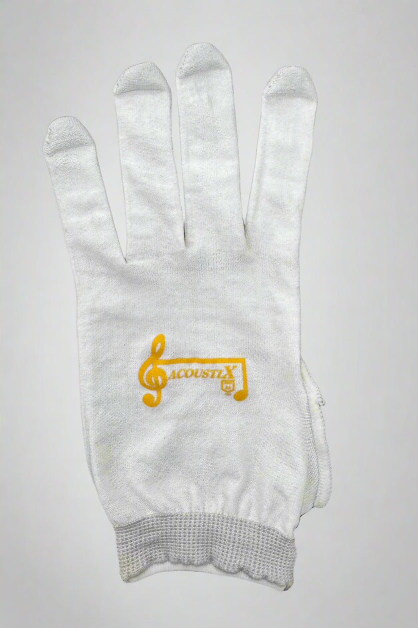 Limited All-White Special Edition Coated Guitar Glove