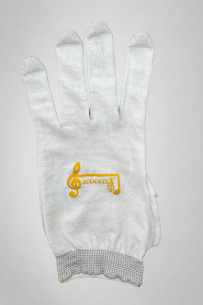 Limited All-White Special Edition Coated Guitar Glove